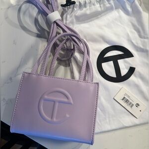 Telfar Small Lavender Shopping Bag